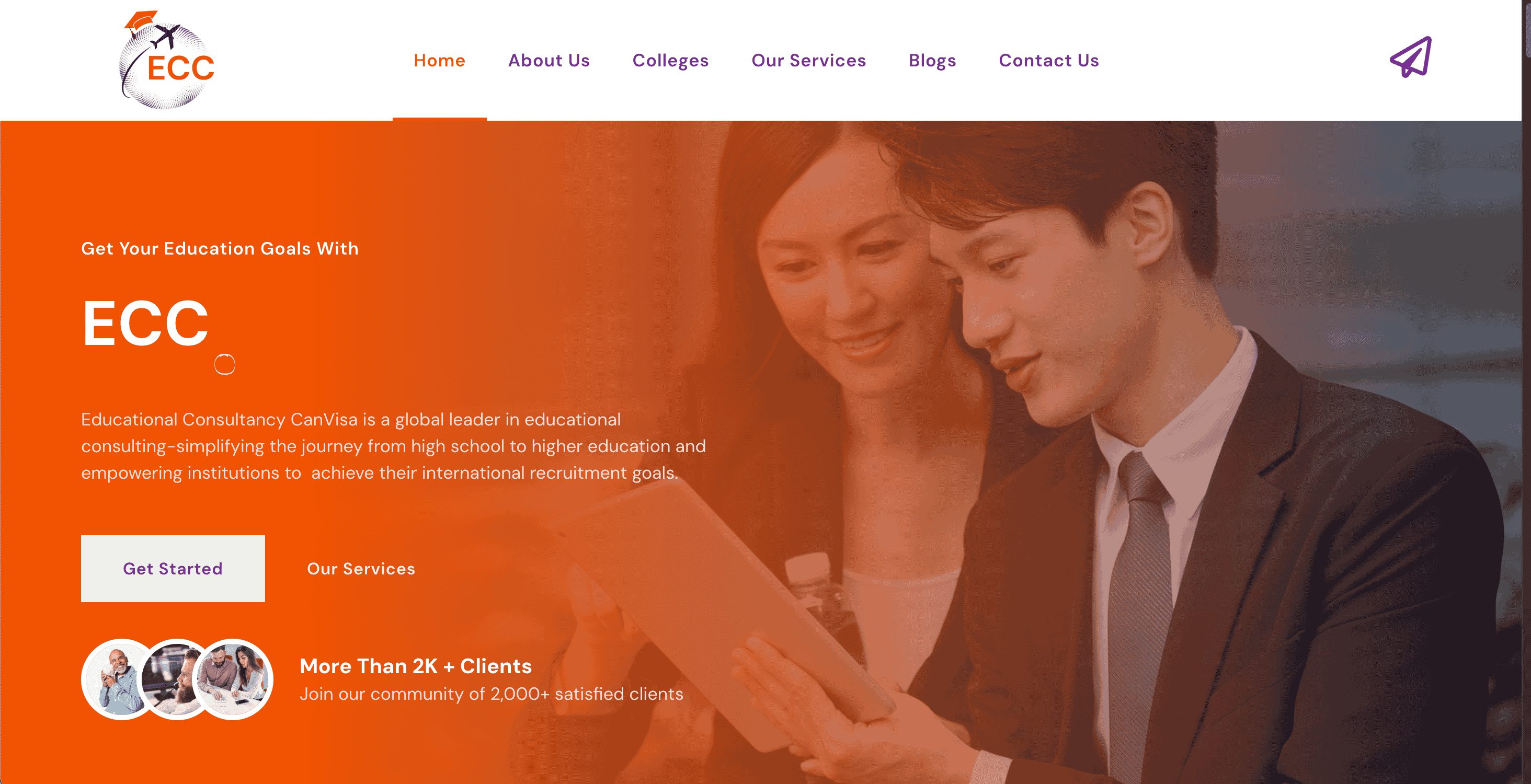 Educational Consultancy CanVisa Website